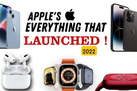 Apple event launched products